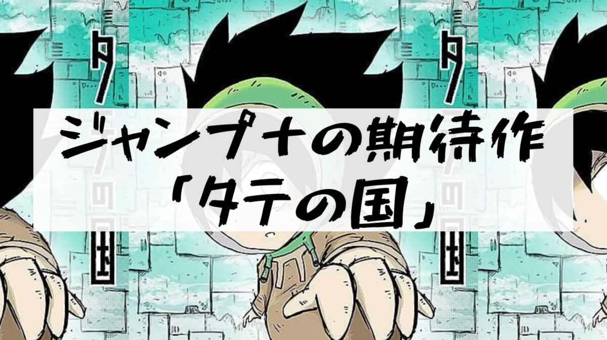 【Tate no Kuni】Traté de considerar el esquema del manga recomendado de Shonen Jump +